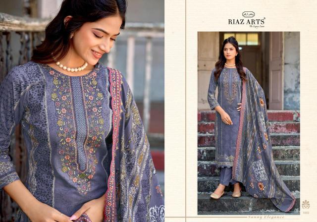 Riaz arts bin saeed hitlist surbhi vol-20 catalog designer brand code dress material wholesalers